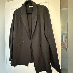 Lightweight black blazer-black